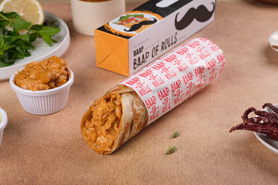 Makhani Chicken Roll